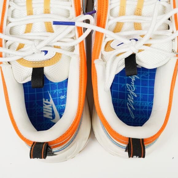 Nike Air Max 97 SE “Frank Rudy” White Orange | Size 10.5 | Box Included | Excell - Picture 10 of 13